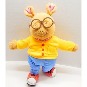 Playskool Talking Arthur Plush 5834 Hasbro 1996 Marc Brown Tested Working